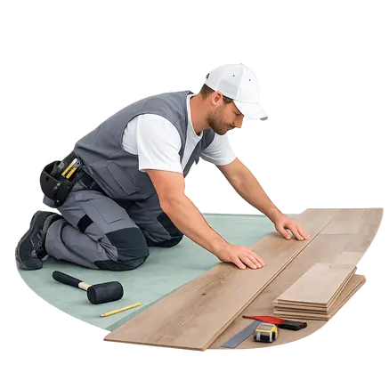 Pose de parquet et sol à Angoulême en Charente